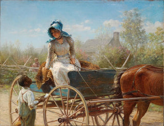 Das Botschaft - Edward Lamson Henry — Ansicht des Kunstwerks