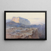 Castel San Niceto, Kalabrien - Edward Lear — gerahmtes Bild an der Wand