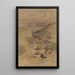 Pétra - Edward Lear — gerahmtes Bild an der Wand