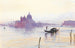 Santa Maria della Salute depuis le Bacino, Venise - Edward Lear — Ansicht des Kunstwerks