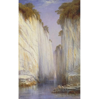 Edward Lear - The Marble Rocks Nerbudda Jubbolpore.webp