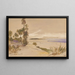 Wadi Halfa Sudan - Edward Lear — gerahmtes Bild an der Wand