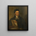 John Woodhull, Klasse von 1766 - Edward Ludlow Mooney — gerahmtes Bild an der Wand
