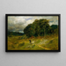 Annähernder Sturm - Edward Mitchell Bannister — gerahmtes Bild an der Wand