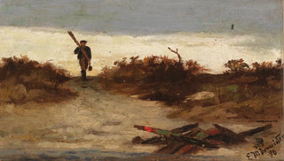 Edward Mitchell Bannister - Fisherman by Water.webp
