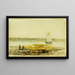 Morgen am Ufer - Edward Mitchell Bannister — gerahmtes Bild an der Wand