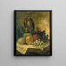 Stillleben-Gemälde - Edward Mitchell Bannister — gerahmtes Bild an der Wand