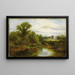 L'été - Edward Mitchell Bannister — gerahmtes Bild an der Wand