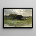 Erde des Sumpflandes - Edward Mitchell Bannister — gerahmtes Bild an der Wand