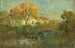 L: Mann beim Tränken in einem Wagen mit Ochsen beim Tränken - Edward Mitchell Bannister — Ansicht des Kunstwerks