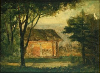 Die alte Familienhaus - Edward Mitchell Bannister — Ansicht des Kunstwerks