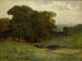 Szenen im Wald ohne Titel mit einer Brücke und Kühen im Bach im Vordergrund - Edward Mitchell Bannister — Ansicht des Kunstwerks