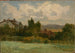 Ohne Titel: Häuser und Bäume - Edward Mitchell Bannister — Ansicht des Kunstwerks