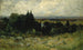 Landschaft ohne Titel Felder mit Felsen und Bäumen - Edward Mitchell Bannister — Ansicht des Kunstwerks