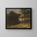 Landschaft ohne Titel mit Bäumen und einer Frau - Edward Mitchell Bannister — gerahmtes Bild an der Wand