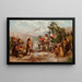 Quinze rayures, quinze étoiles - Edward Percy Moran — gerahmtes Bild an der Wand
