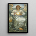 L'Ange de la mer - Edward Reginald Frampton — gerahmtes Bild an der Wand