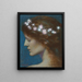 Nacht - Edward Robert Hughes — gerahmtes Bild an der Wand