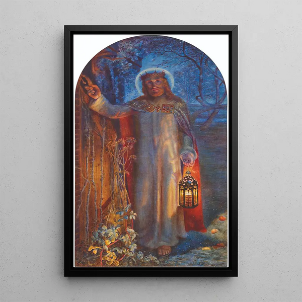 Reproduktion des Gemäldes Die Licht der Welt - Edward Robert Hughes