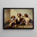 Lieblingshunde - Edward Robert Smythe — gerahmtes Bild an der Wand