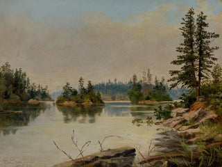 De Bare Island, lac Stony, Ontario - Edward Roper — Ansicht des Kunstwerks