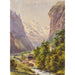Lauterbrunnen Schweiz - Edward Theodore Compton — Ansicht des Kunstwerks