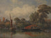 Gegenüber meinem Haus in Barnes - Edward William Cooke — Ansicht des Kunstwerks