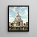Santa Maria della Salute Venedig - Edward William Cooke — gerahmtes Bild an der Wand