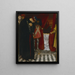 Venez ici, gracieux souverain, regardez ce corps, Roi Henri VI, Partie II, Acte III, Scène II - Edwin Austin Abbey — gerahmtes Bild an der Wand