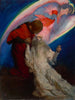 Studie für Amfortas veröffentlicht von Galahad in Die Suche und der Erfolg des Heiligen Gral - Edwin Austin Abbey — Ansicht des Kunstwerks