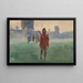 Studie für den wandernden Minnesänger - Edwin Austin Abbey — gerahmtes Bild an der Wand