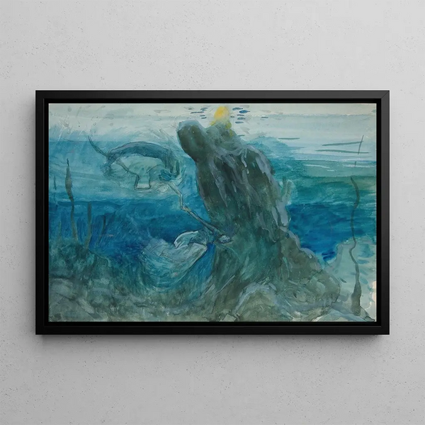 Edwin Austin Abbey - Underwater scene.webp