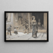 mit Stolz auf der Stirn - Edwin Austin Abbey — gerahmtes Bild an der Wand