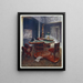 Büro der Feldkampagne und Büro im Boten von Napoleon dem Ersten Château de la Malmaison Frankreich - Edwin Foley — gerahmtes Bild an der Wand