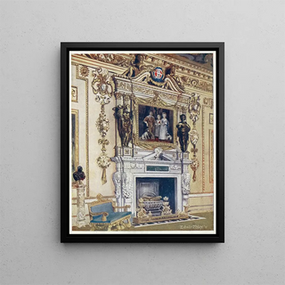 Edwin Foley - Chimneypiece in the double cube room Wilton House.webp