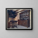 Buffet aus walisischer Eiche - Edwin Foley — gerahmtes Bild an der Wand