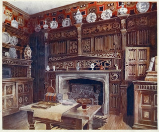 L'étude lambrissée à Groombridge Place, Kent - Edwin Foley — Ansicht des Kunstwerks