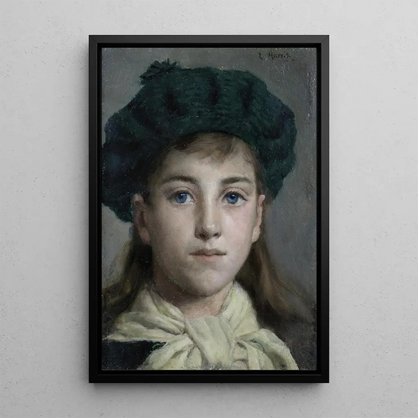 Edwin Harris - Portrait Of A Girl.webp