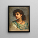 Nouzhatoul Aouadat - Edwin Long — gerahmtes Bild an der Wand