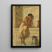 Thisbé - Edwin Long — gerahmtes Bild an der Wand