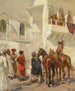 Vor der Jagd - Edwin Lord Weeks — Ansicht des Kunstwerks