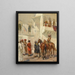 Vor der Jagd - Edwin Lord Weeks — gerahmtes Bild an der Wand