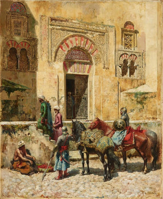 Edwin Lord Weeks - Entering the Mosque.webp