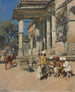 Portikus einer Moschee in Ahmedabad - Edwin Lord Weeks — Ansicht des Kunstwerks