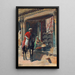 Vendedor ambulante en Ahmedabad - Edwin Lord Weeks — gerahmtes Bild an der Wand