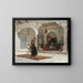Le Nautch - Edwin Lord Weeks — gerahmtes Bild an der Wand