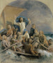 Der Christus entfesselt einen Sturm - Eero Järnefelt — Ansicht des Kunstwerks