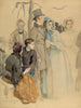 Festival der Flora in Kumthti, Feldstudie - Eero Järnefelt — Ansicht des Kunstwerks