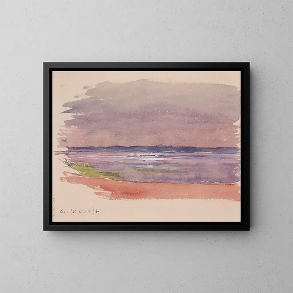 See oder Meereslandschaft - Eero Järnefelt — gerahmtes Bild an der Wand