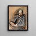 Portrait von Gunnar Berndtson - Eero Järnefelt — gerahmtes Bild an der Wand